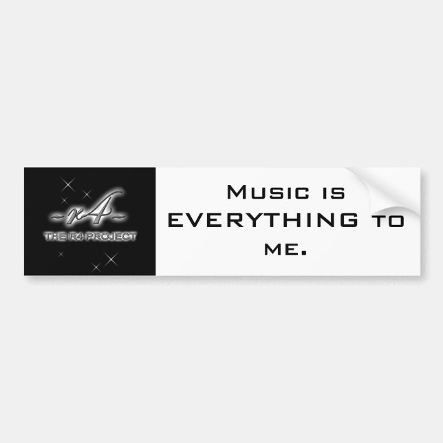 ADESIVO PARA CARRO R4 - AUTOCOLANTE NO VIDRO TRASEIRO DE CAR/TRUCK (Frente)