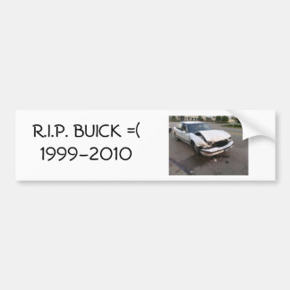 ADESIVO PARA CARRO R.I.P. BUICK