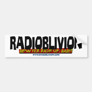 Adesivo Para Carro RadiOblivion - explosão