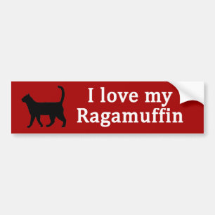Adesivo Para Carro Ragamuffin Love