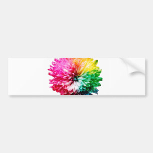 Adesivo Para Carro rainbow flower