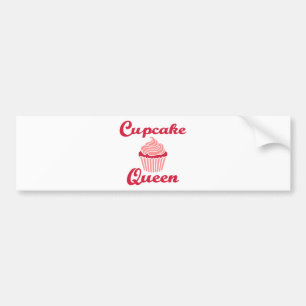 Adesivo Para Carro Rainha do cupcake