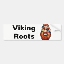 Adesivo Para Carro Raízes de Viking Escandinavas