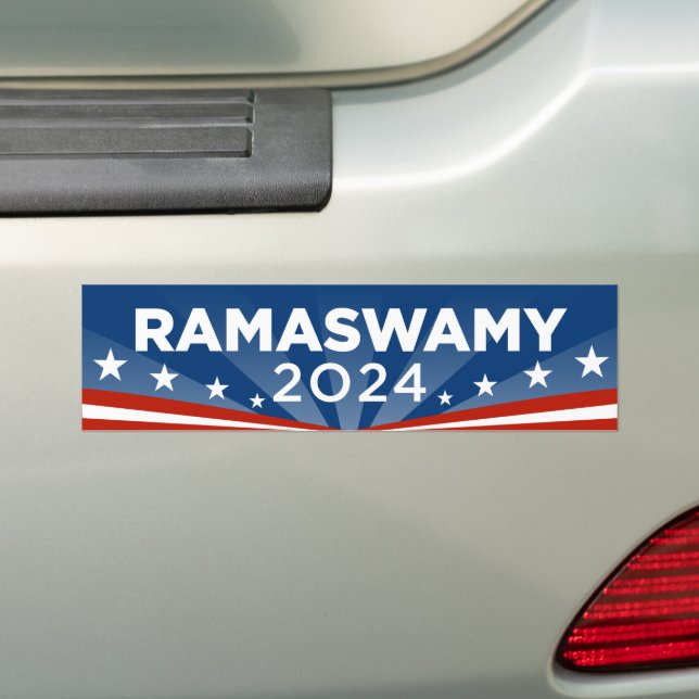 Adesivo Para Carro Ramaswamy 2024 (No carro)