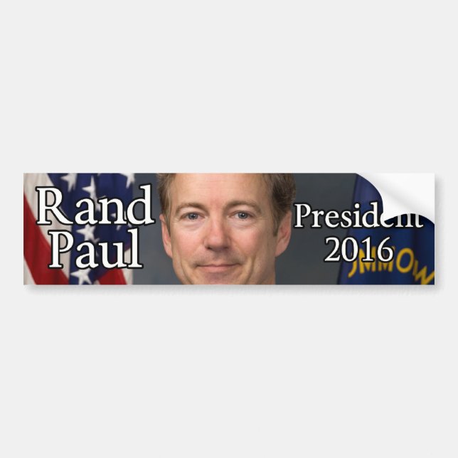 Adesivo Para Carro Rand Paul 2016 (Frente)