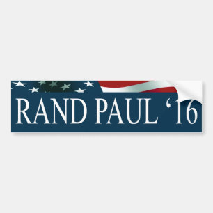 Adesivo Para Carro Rand Paul Presidente em 2016