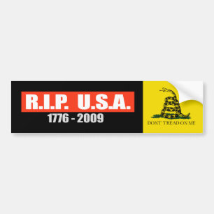 Adesivo Para Carro RASGO EUA - t-shirt 1776 A 2009