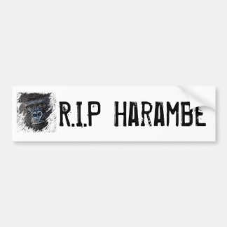Adesivo Para Carro RASGO Harambe