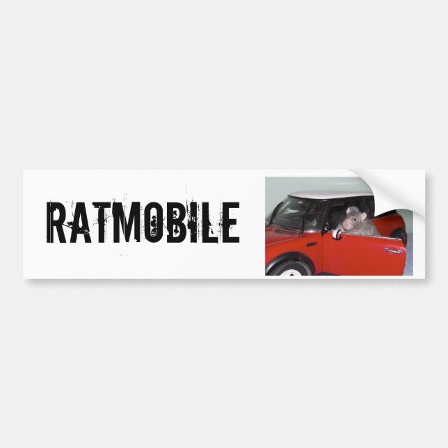 ADESIVO PARA CARRO RATMOBILE (Frente)