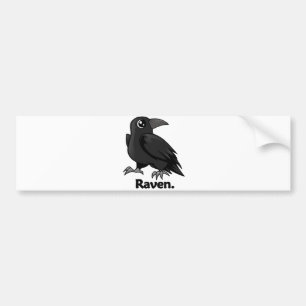 Adesivo Para Carro Raven. do corvo