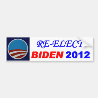 ADESIVO PARA CARRO RE-ELECT BIDEN 2012