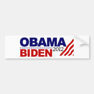 Adesivo Para Carro Re-Elect Obama Biden '12