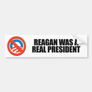 Adesivo Para Carro Reagan era um presidente real