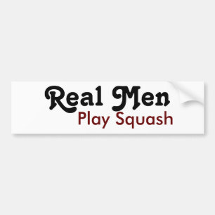 Adesivo Para Carro Real Men Play Squash