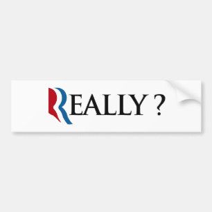 ADESIVO PARA CARRO REALMENTE ROMNEY - .PNG