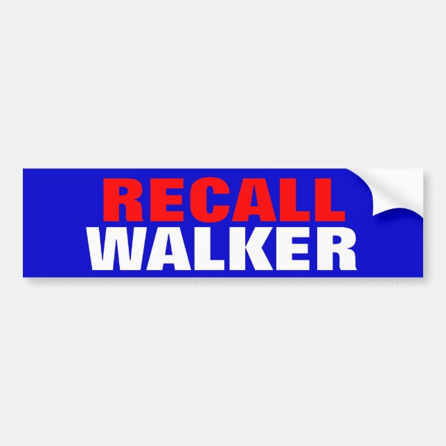 ADESIVO PARA CARRO RECALL WALKER (Frente)