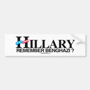 Adesivo Para Carro Recorde Benghazi - Anti-Hillary - .png