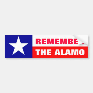 Adesivo Para Carro Recorde o Alamo
