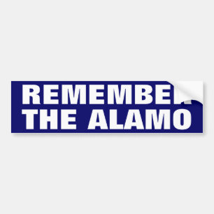Adesivo Para Carro Recorde o Alamo