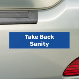 Adesivo Para Carro Recupere a Sanidade