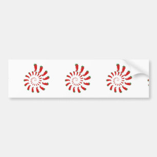 Adesivo Para Carro Red Pepper Diva Spiral