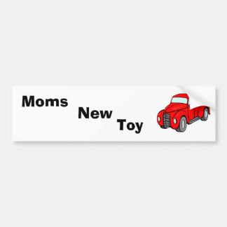 Adesivo Para Carro red_pick-up_truck, mães, brinquedo, novo