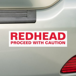 ADESIVO PARA CARRO REDHEAD, CONTINUE COM PRECAUÇÃO