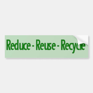 Adesivo Para Carro reduza o reciclar reusar