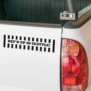 Adesivo Para Carro Referência em Seattle com Árbitros Substitutos