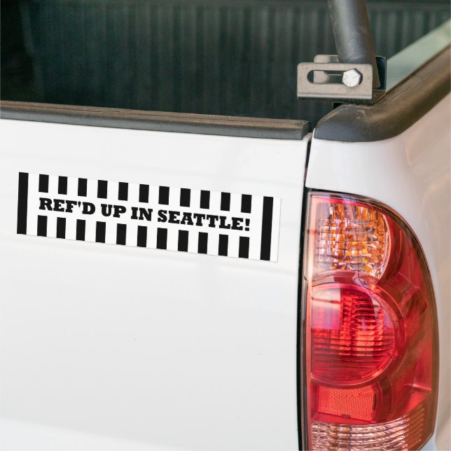 Adesivo Para Carro Referência em Seattle com Árbitros Substitutos (No caminhão)