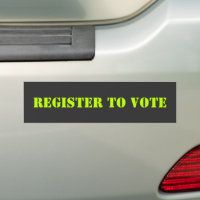Registre-se para votar a cinza verde neon da tipog