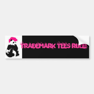 ADESIVO PARA CARRO REGRA DAS CAMISETAS DA MARCA REGISTRADA!!!