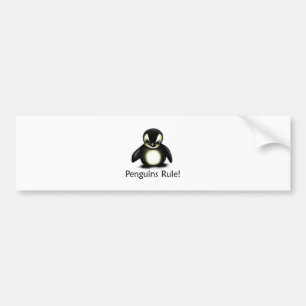 Adesivo Para Carro Regra dos pinguins!