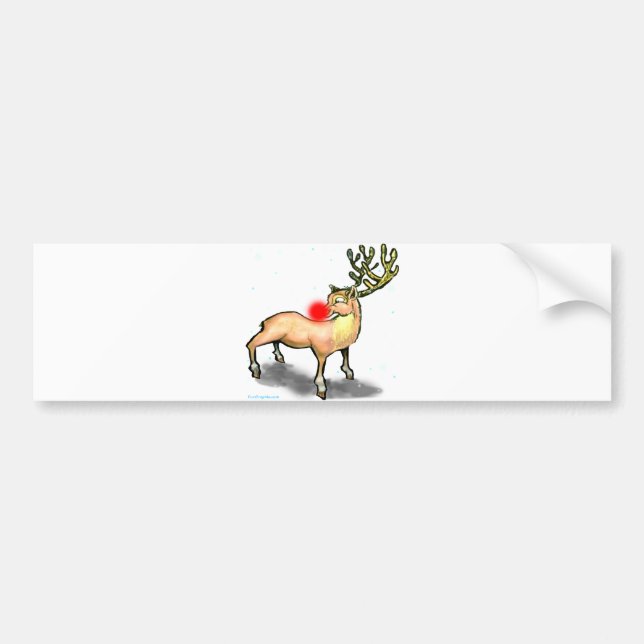 Adesivo Para Carro Reindeer (Frente)