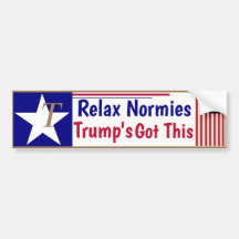 Relaxe Normies Trump tem isso!