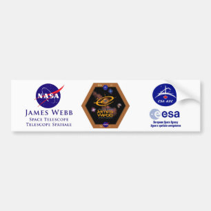 Adesivo Para Carro Remendo da NASA do telescópio espacial de James