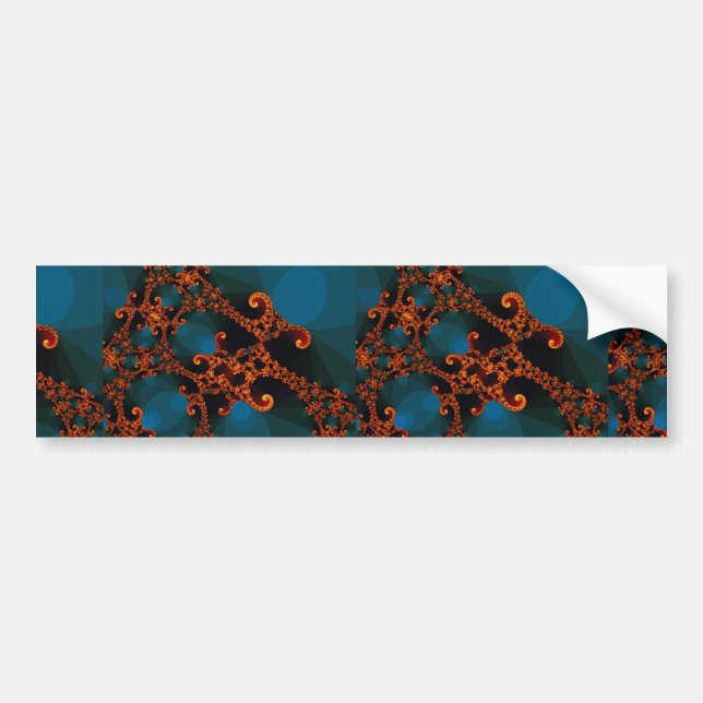 Adesivo Para Carro Repita o Fractal (Frente)