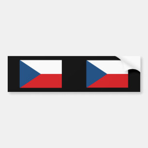 Adesivo Para Carro república do theech, checa