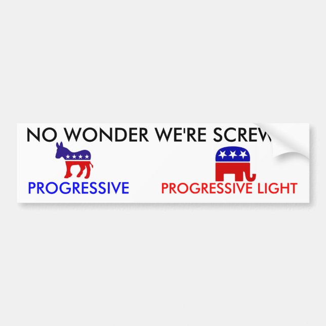 Adesivo Para Carro Republican_elephant, Democrática-asno, NENHUM (Frente)