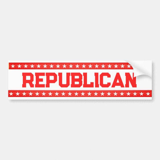 Adesivo Para Carro republicano (Frente)