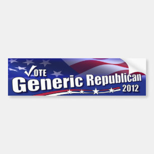 Adesivo Para Carro Republicano genérico para o presidente