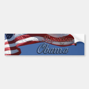 Adesivo Para Carro Republicano para Obama