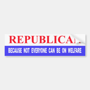 Adesivo Para Carro Republicano porque não todos pode estar no