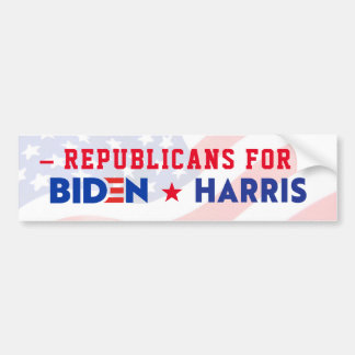 ADESIVO PARA CARRO REPUBLICANOS DE JOE BIDEN & KAMALA HARRIS 2020