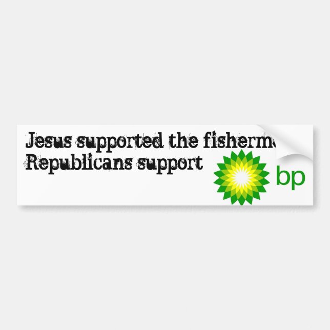 Adesivo Para Carro Republicanos e BP (Frente)