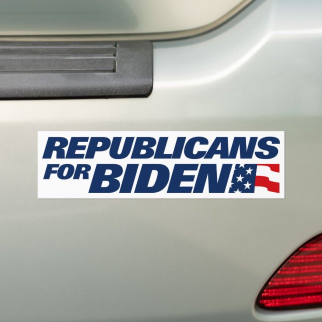 Adesivo Para Carro Republicanos para Biden 2024 (No carro)
