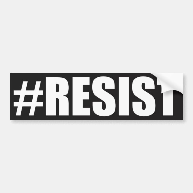 ADESIVO PARA CARRO #RESIST (Frente)