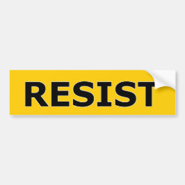 Adesivo Para Carro RESIST - Preto em Amarelo