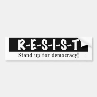 Adesivo Para Carro RESIST (RESIST) - Bumper Sticker