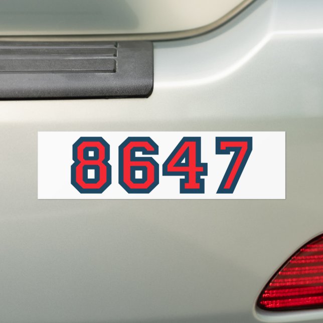 Adesivo Para Carro Resistência Anti-Trump 8647 (No carro)
